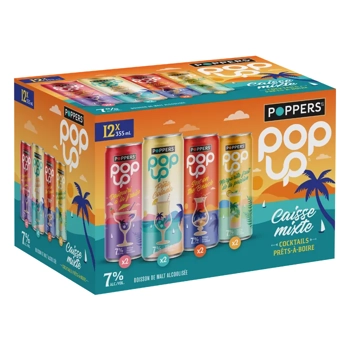 Poppers Pop up Caisse Mixte