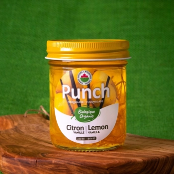 Organic Lemon- and vanilla marmalade