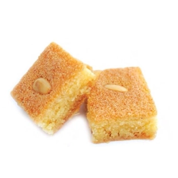 Namoura semolina cake with rose water