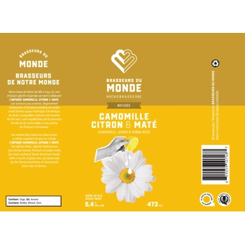 L’Infusée Camomille-Citron