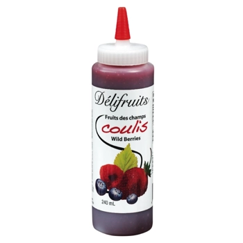 Wild berries coulis