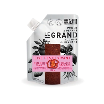 Pesto vivant aux tomates séchées