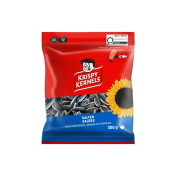 Graines de tournesol salées