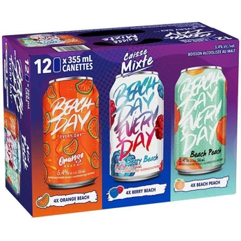 Beach Day Every Day Carton Mixte