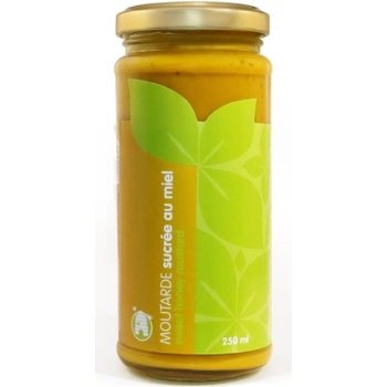 Moutarde sucrée au miel