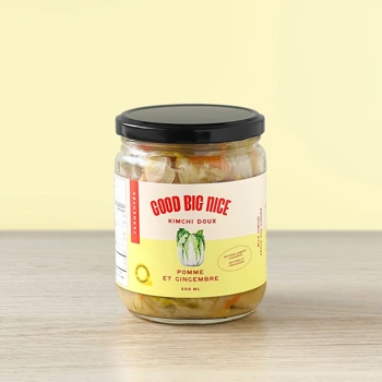 Kimchi doux pommes et gingembre