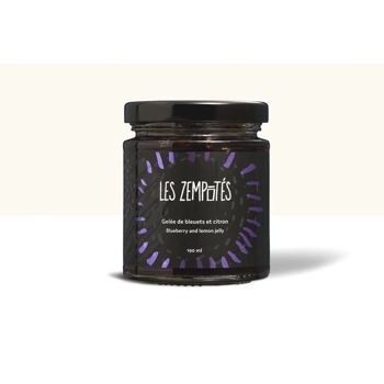 Blueberry and lemon jelly