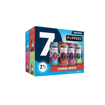 Copy - Poppers Mix-pack 7% 12x355mL