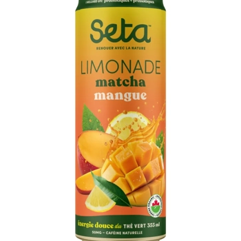 Limonade matcha mangue
