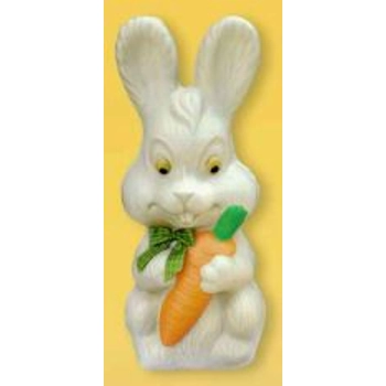 282 White rabbit with carrot