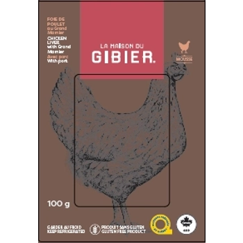 Chicken liver Mousse w. Grand Marnier