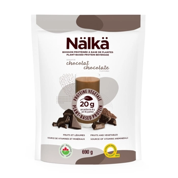Boisson protéinée à base de plantes – Saveur de chocolat