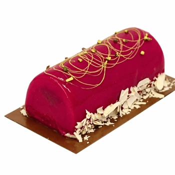 Buche Framboises Pistaches