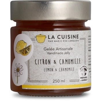 Lemon and chamomile jelly