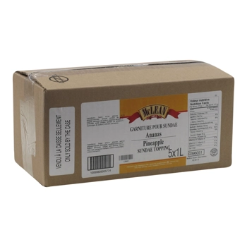 Pineapple sundae topping