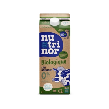 Lait nordique 0% biologique