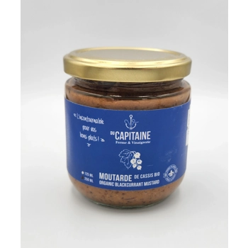 MOUTARDE DE CASSIS BIO