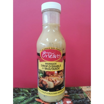 Marinade érable et moutarde