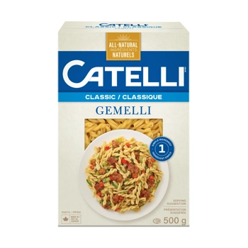 Pâtes Gemelli Catelli Classique