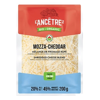 Mélange Mozza-Cheddar râpé