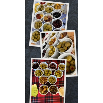 Olives Grillées Marinées dans l'huile