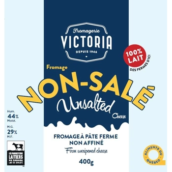 Fromage cheddar non salé