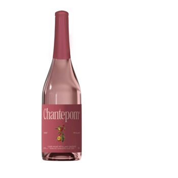 Cidre de pomme pétillant rosé 6,5% alc/vol