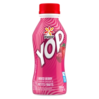 Yoplait YOP Mixed Berry Drinkable Yogurt 1.5% M.F. 200ML