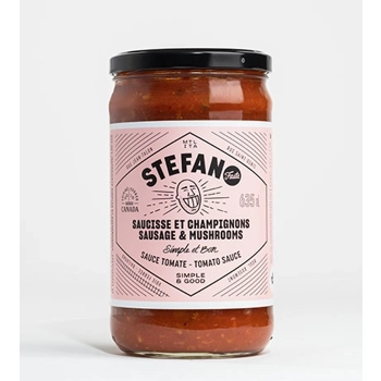 Italian sausage & mushroom sauce