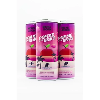 Pomme on the beach - Pêche et mandarine