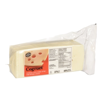 Cogruet fromage à pâte ferme affiné 27%MG 4 x 3 kg bloc