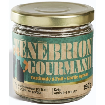 Tartinade de ténébrions meuniers à l'ail