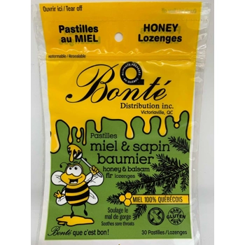 PASTILLES AU MIEL et sapin Beaumier