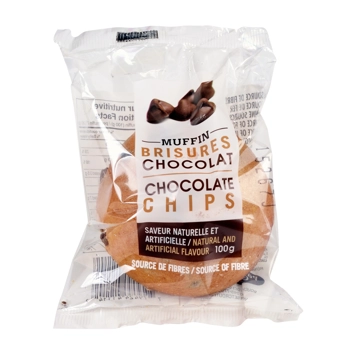 Copy - INDIVIDUALLY WRAPPED CHOCOLATE CHIPS MUFFIN