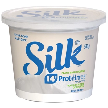 Yogourt à Base de plantes, protéines élevée style grec saveur Nature