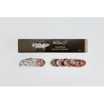 Saucisson Poivre et Brandy.