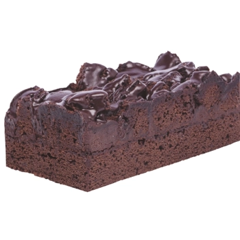 All chocolate brownie mini-slab cake