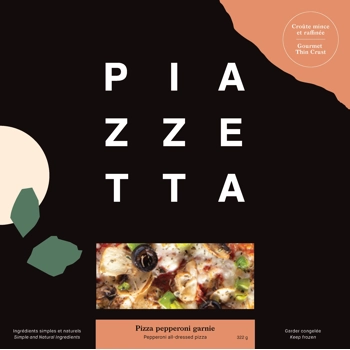 Pepperoni all-dressed pizza