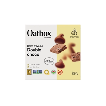 Barre d'avoine Double choco