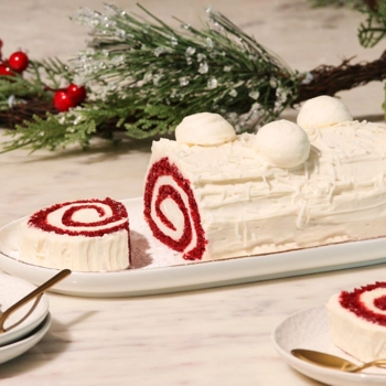 Red Velvet Log