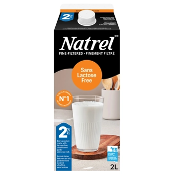 LAIT SANS LACTOSE 2%