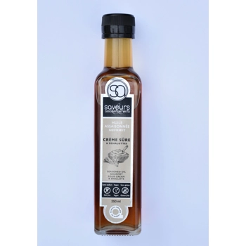 Huile assaisonnée crème sure & échalotes
