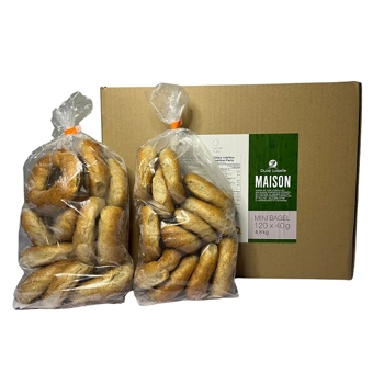 Mini bagel blé entier