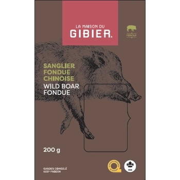 FONDUE DE SANGLIER