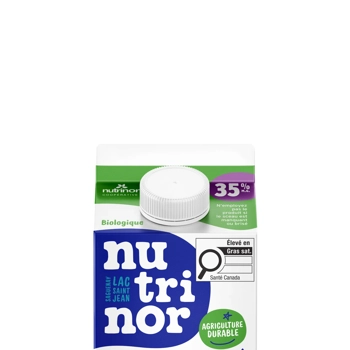 Crème à fouetter biologique 35%