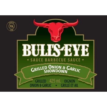 Sauce barbecue Bull’s-Eye oignon grillé et  ail