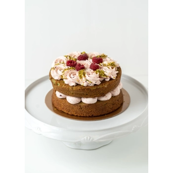Pistachio Raspberry Cake