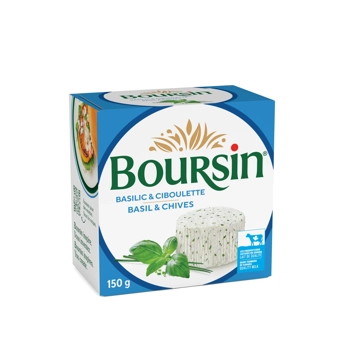 Fromage Boursin Bouquet de Basilic & Ciboulette