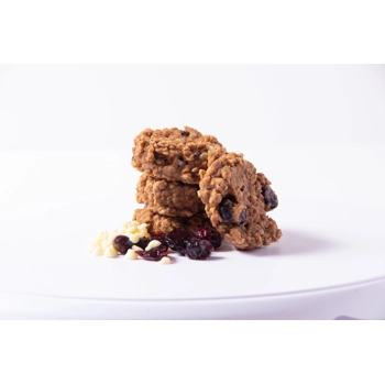 WiseLicious White chocolate & cranberry cookies