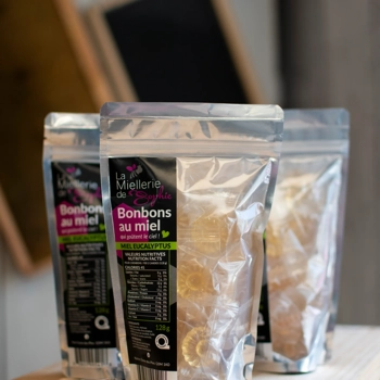 Honey and eucalyptus candies
